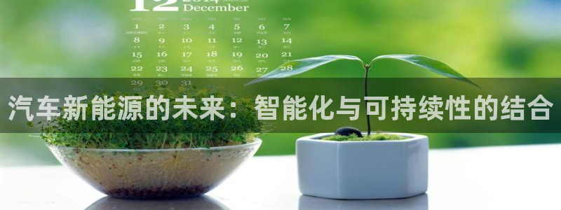 门徒娱乐代理注册:汽车新能源的未来:智能化与可持续性的结合